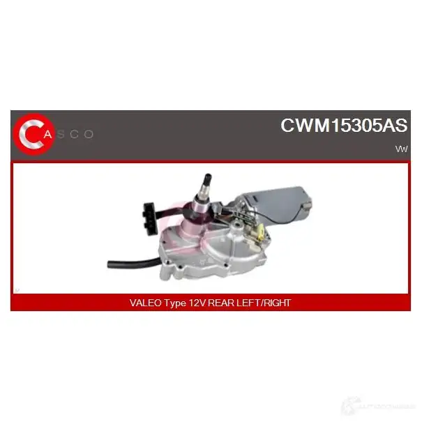 Мотор стеклоочистителя, дворников CASCO 4VR VIJ 1437938872 cwm15305as