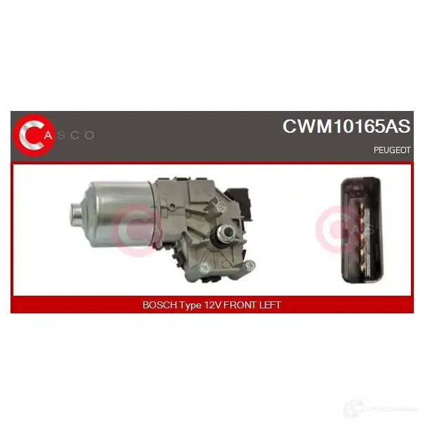 Мотор стеклоочистителя, дворников CASCO 1437938827 PGE UUW2 cwm10165as