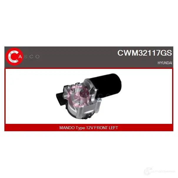 Мотор стеклоочистителя, дворников CASCO G3 J81BZ 3265224 cwm32117gs 8000000262639