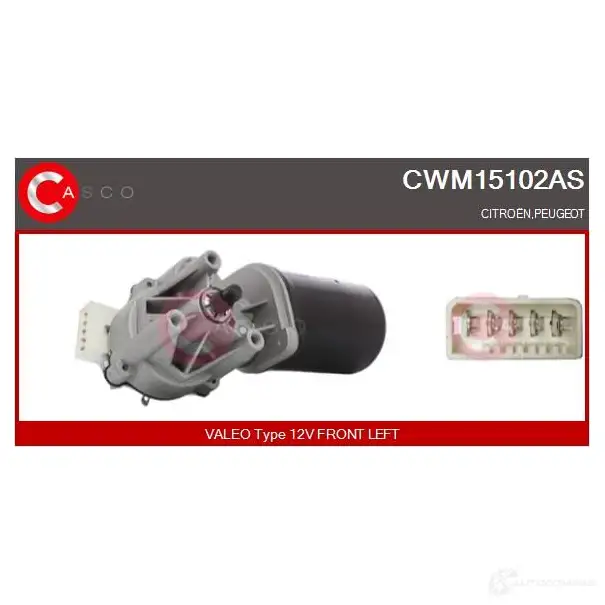 Мотор стеклоочистителя, дворников CASCO cwm15102as 8000000296191 3264851 A29 63