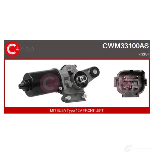 Мотор стеклоочистителя, дворников CASCO cwm33100as WB 3QTMT 8000000291080 3265278