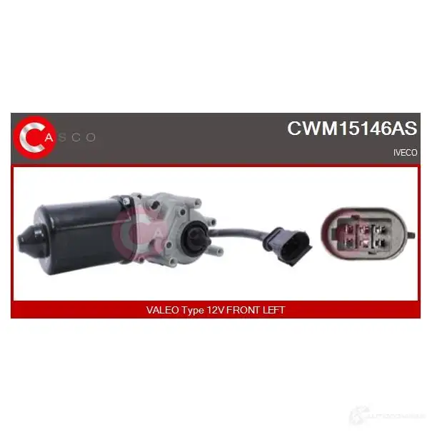 Мотор стеклоочистителя, дворников CASCO 1424443744 MRG3 WPX cwm15146as