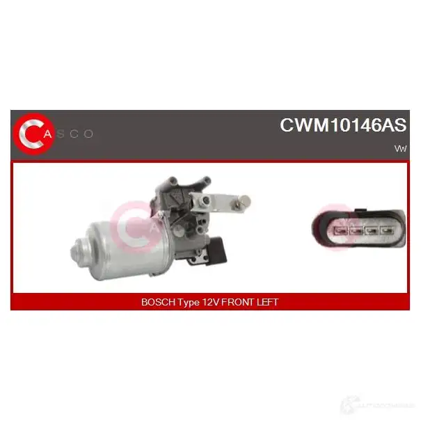 Мотор стеклоочистителя, дворников CASCO 1437943156 cwm10146as 2CYE 5