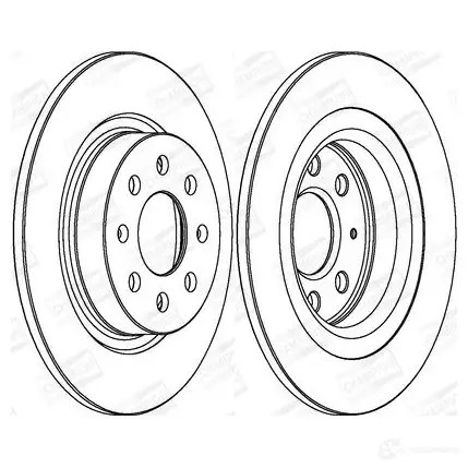 Тормозной диск CHAMPION 562305CH D30N0 Q 4060426067816 1208719651 - Изображение 1