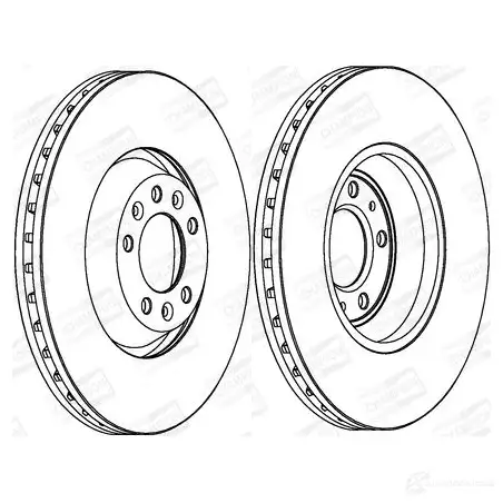 Тормозной диск CHAMPION 4060426069087 563031CH-1 1208722549 IZ PDH7L - Изображение 1