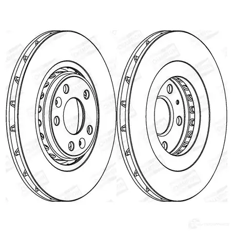 Тормозной диск CHAMPION 4060426067786 XQ9RC I 1208721101 562596CH изображение 0