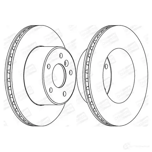 Тормозной диск CHAMPION 562685CH-1 XL9 XYM 1208721843 4060426068400 - Изображение 1