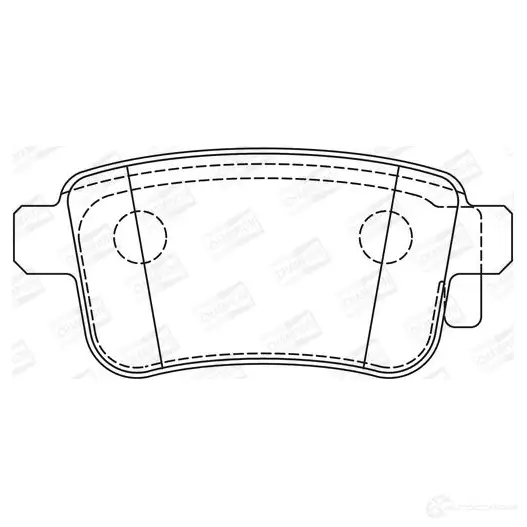 Тормозные колодки дисковые, комплект CHAMPION 4060426045050 DN 0QRHR 573272CH 1208735771 изображение 0