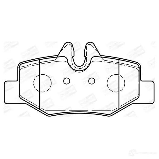 Тормозные колодки дисковые, комплект CHAMPION 4060426041908 5IW R81 573222CH 1208735167 - Изображение 1