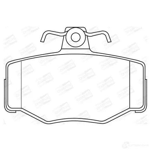 Тормозные колодки дисковые, комплект CHAMPION 1208724601 AW2 PHR 571421CH 4060426039431 - Изображение 1