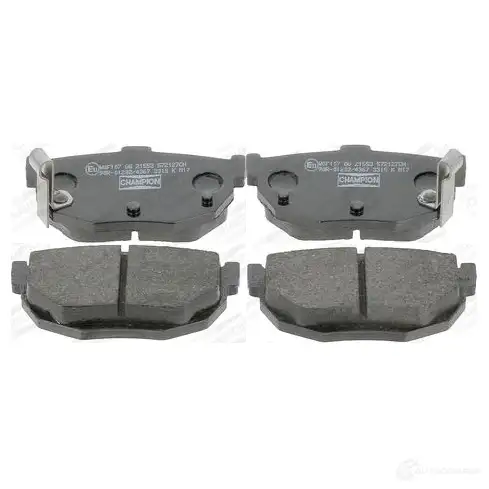 Тормозные колодки дисковые, комплект CHAMPION IJLLF OM 572127CH 4060426039325 1208727727 изображение 1