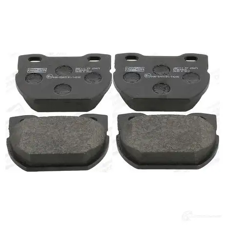 Тормозные колодки дисковые, комплект CHAMPION R27P 5 573644CH 4060426044398 1208738123 - Изображение 1
