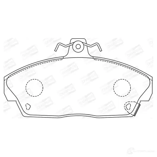 Тормозные колодки дисковые, комплект CHAMPION 1208724637 4060426039271 ORQB Q 571438CH изображение 0