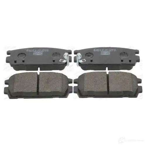 Тормозные колодки дисковые, комплект CHAMPION 572581CH 4060426043629 K 89POL 1208731617 изображение 1