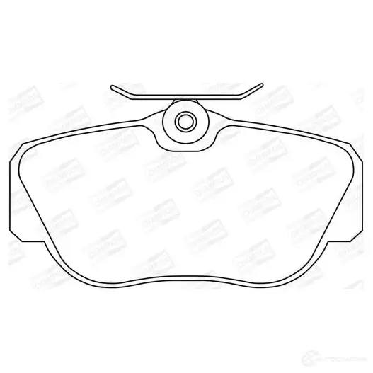 Тормозные колодки дисковые, комплект CHAMPION DCN2Z 3 4060426039387 571353CH 1208724137 изображение 0