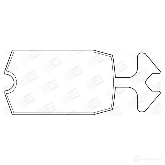 Тормозные колодки дисковые, комплект CHAMPION 4060426038557 ATTQ LL 571210CH 1208722945 - Изображение 1