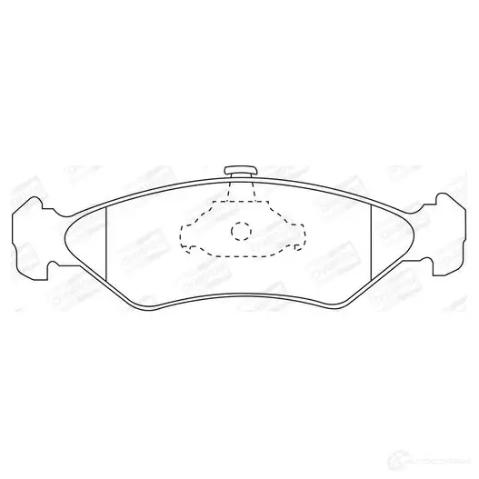 Тормозные колодки дисковые, комплект CHAMPION 571913CH 9X6V USD 4060426040468 1208726287 изображение 0