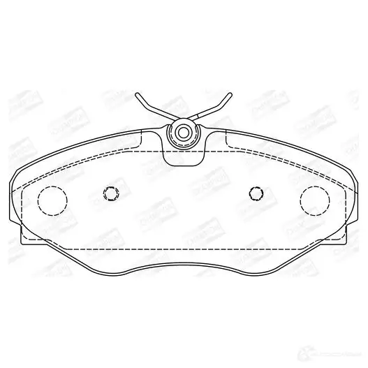 Тормозные колодки дисковые, комплект CHAMPION 573099CH 4060426044978 1208733661 I6YDD 1Z - Изображение 1