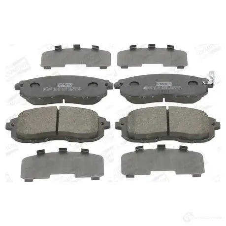 Тормозные колодки дисковые, комплект CHAMPION 1208738143 573646CH 4060426044886 EJ9R FT изображение 1