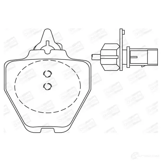 Тормозные колодки дисковые, комплект CHAMPION LAA KT 573064CH 4060426043032 1208733231 изображение 0