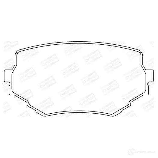 Тормозные колодки дисковые, комплект CHAMPION 0 K40ME 572420CH 1208729997 4060426042240 - Изображение 1