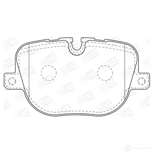Тормозные колодки дисковые, комплект CHAMPION 573342CH 1208736743 4060426044831 5 3GRF - Изображение 1