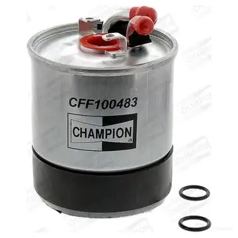 Топливный фильтр CHAMPION CFF100 483 556708 CFF100483 HILSLX изображение 5