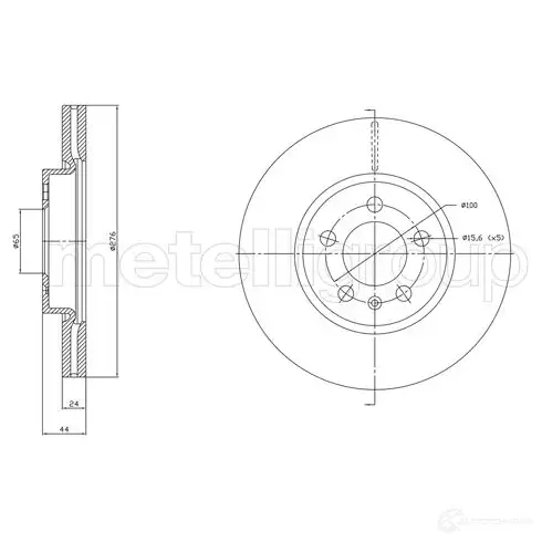 Тормозной диск CIFAM 8001842c K5 9XQ0X 1437324052 изображение 0