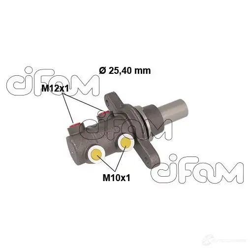 Главный тормозной цилиндр CIFAM 202868 66 NXQ0 8032747024348 2462968