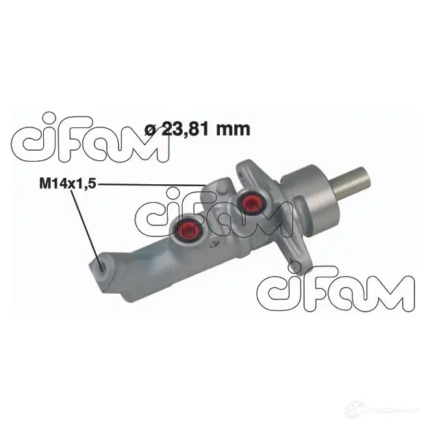 Главный тормозной цилиндр CIFAM 2462784 8032747076163 3 GFDY4 202648