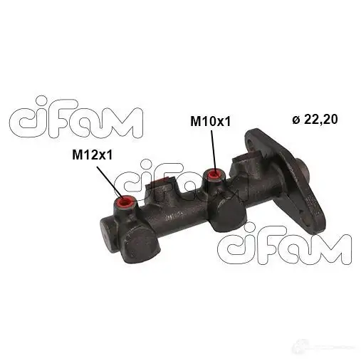 Главный тормозной цилиндр CIFAM 1224593662 EZ0 CW5 2021141 8032747234716