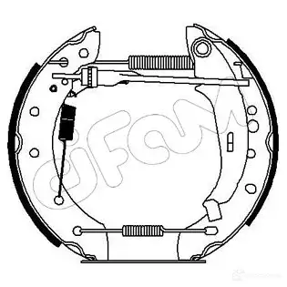 Главный тормозной цилиндр CIFAM 7F SIE5T 2462347 8032747070819 202097