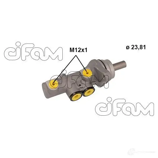 Главный тормозной цилиндр CIFAM F70WV X 2021142 8032747235393 1224593666