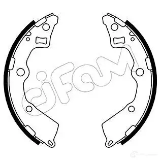 Барабанные тормозные колодки, комплект CIFAM 153229 6FOK J 8032747018019 2461830