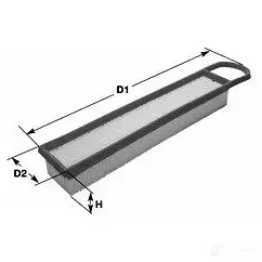 Воздушный фильтр CLEAN FILTERS ma3148 1577172 8010042314807 9Q Y4NTJ изображение 0