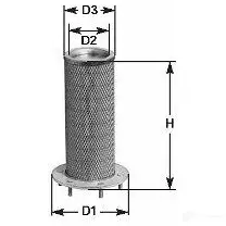 Воздушный фильтр CLEAN FILTERS ma502 1576459 S AZ1FC 8010042502006