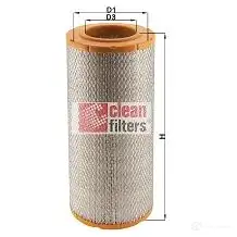 Воздушный фильтр CLEAN FILTERS 8010042141212 1576972 ma1412a VU 34GW изображение 0