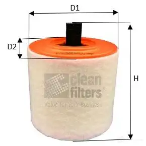 Воздушный фильтр CLEAN FILTERS 1217518373 ma3457 X306K R 8010042345702