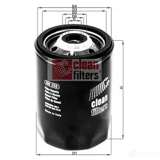 Топливный фильтр CLEAN FILTERS 8010042253007 dn253 VLY E28 1575965 изображение 0