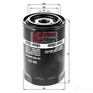 Топливный фильтр CLEAN FILTERS dn273 1575970 5 TDPM 8010042273005 изображение 0