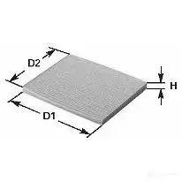 Салонный фильтр CLEAN FILTERS 8010042207604 nc2076ca 1577802 YS RV79 изображение 0