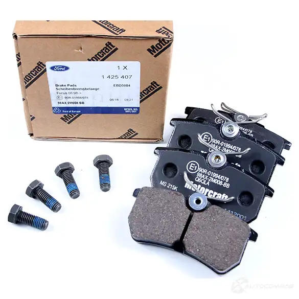 Задние тормозные колодки FORD M AZDP 23890652 98AX-2M008-BB - Изображение 1