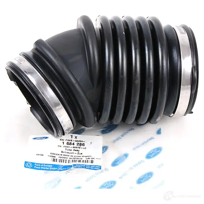 Патрубок воздушного фильтра FORD 41868839 7M51-9A673-LC UPSI L - Изображение 1