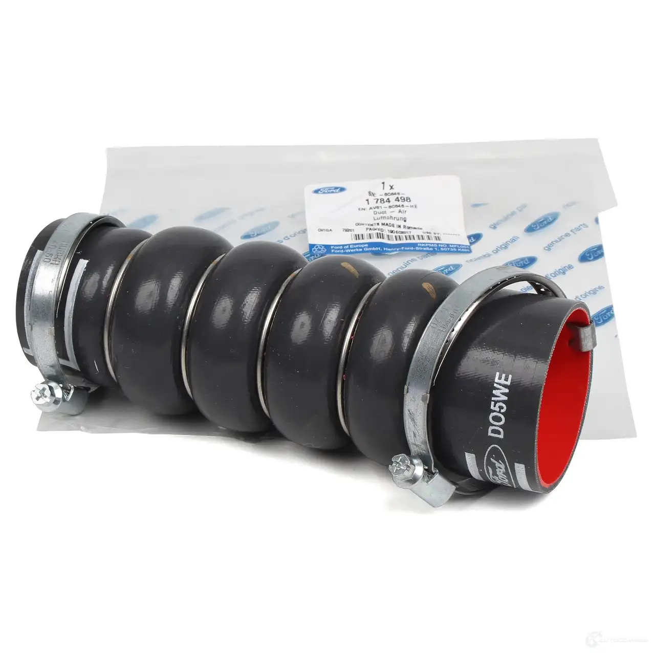 Патрубок интеркуллера FORD 2294509 NY KZ2FK 1425180073 - Изображение 1