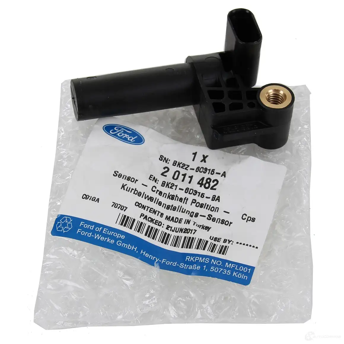 Датчик положения коленвала FORD CAP5 VP 2011482 1425202181 - Изображение 1