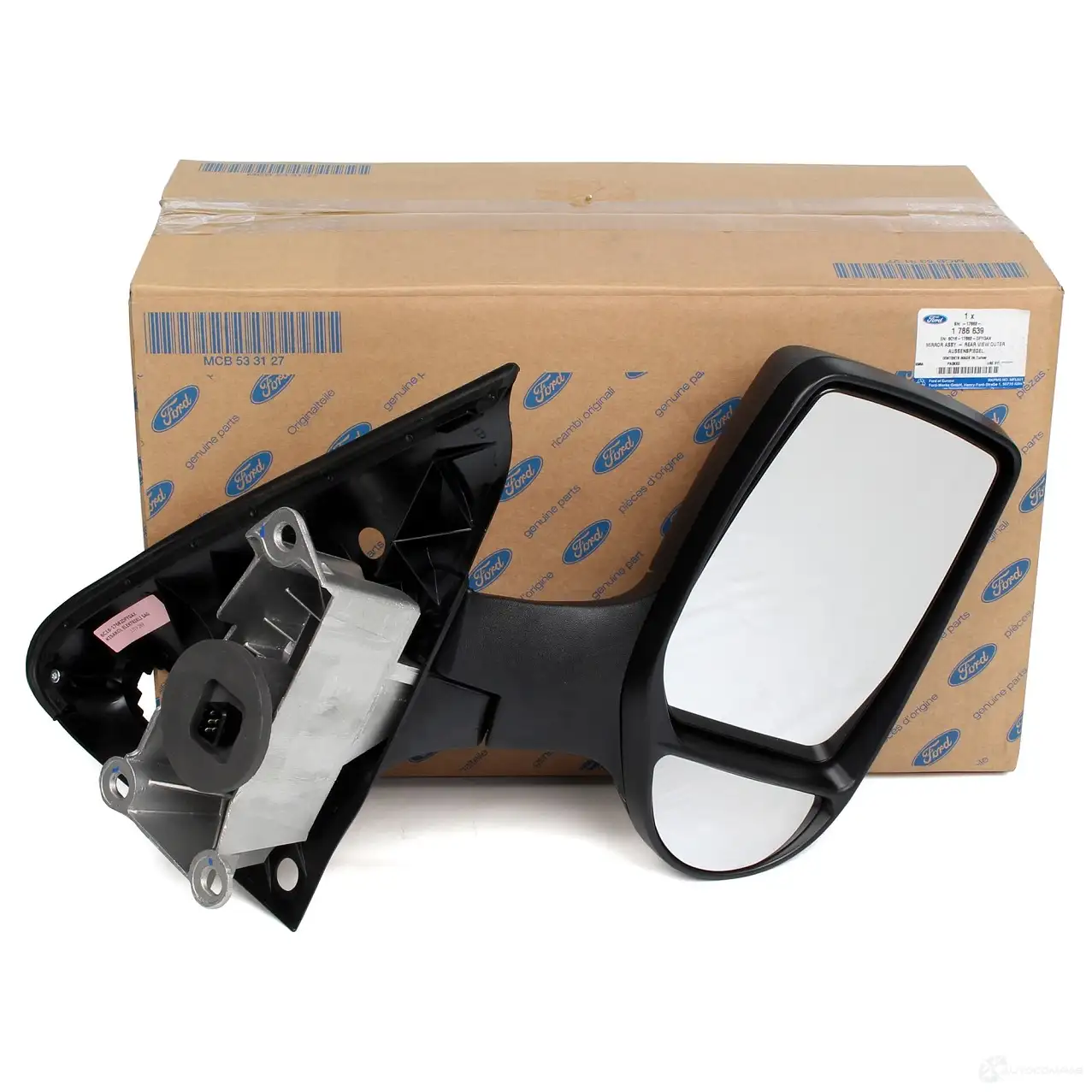 Оригинальная правое зеркало TRANSIT 10.2010-12.2013 FORD 1422836302 DGG3D N 1786639 - Изображение 1