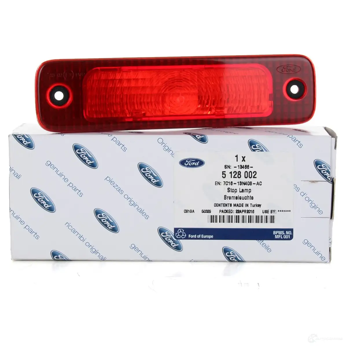 Оригинальный дополнительный стоп-сигнал TRANSIT FORD 26377860 5128002 7EJT 0W - Изображение 1