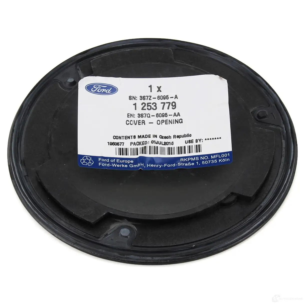 Крышка ремня ГРМ FORD TUO1Q6E 1253779 X 3BLS 1425421224