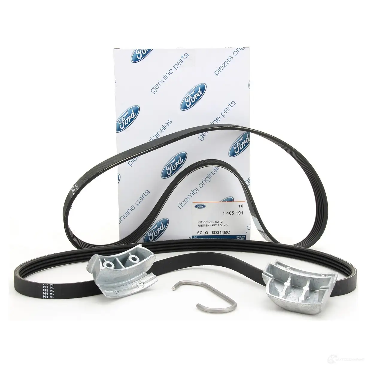 Приводной ремень, поликлиновой эластичный FORD 14V IZB 23993966 1 465 191 - Изображение 1
