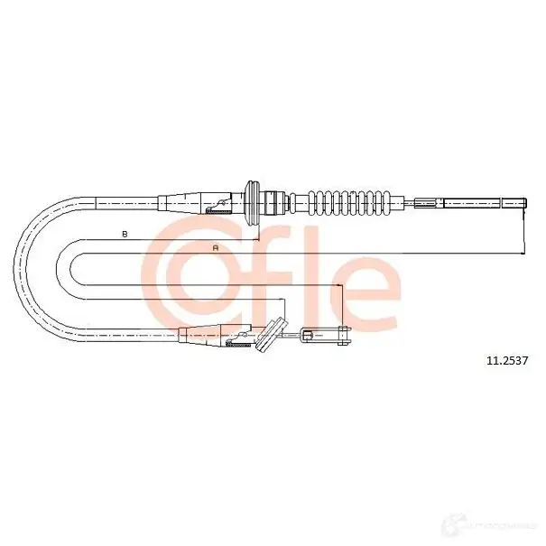 Трос сцепления COFLE 4297928 11.2537 92 .11.2537 ZG5V5TU